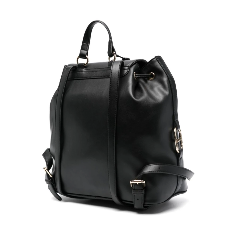 Twinset Zwarte Stijlvolle Rugzak Black Dames