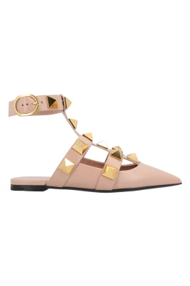 Roman Stud Low Ballerina