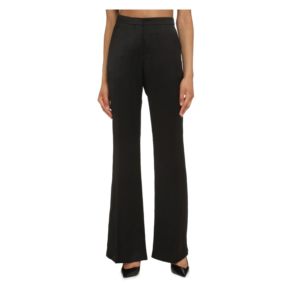 Givenchy Satijnen broek met zakken Black Dames