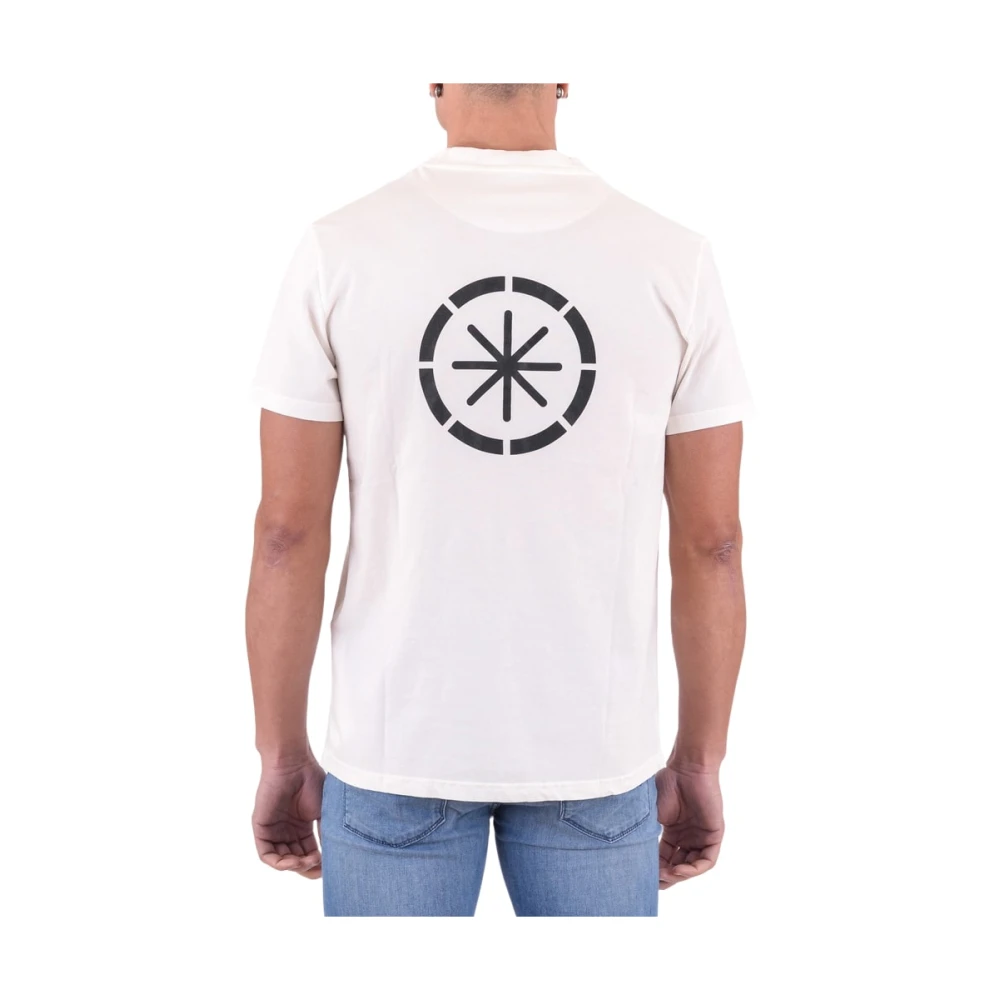 Manuel Ritz Korte Mouw T-shirt White Heren