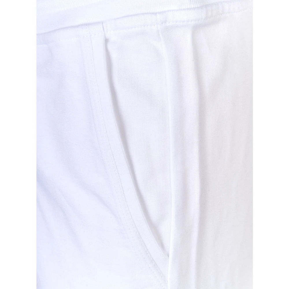 PAUL & SHARK Witte Katoenen Bermuda Shorts White Heren