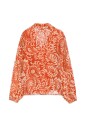 brown-floral-shirt-for-women