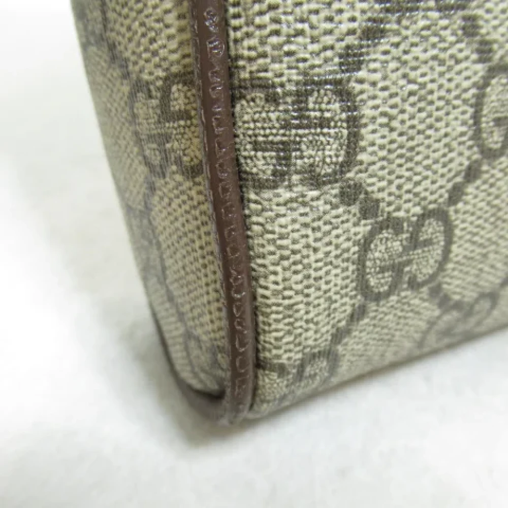 Gucci Vintage Pre-owned Canvas shoulder-bags Beige Dames