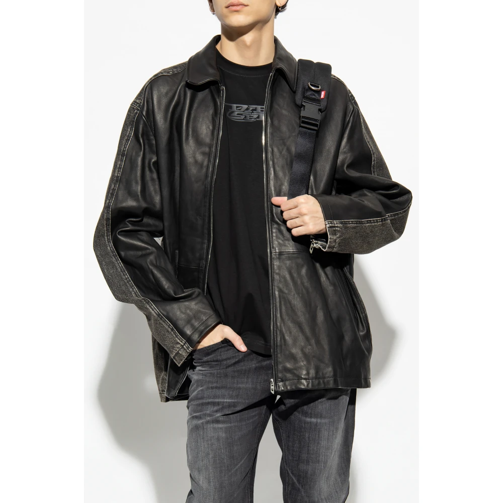 Diesel L-Stoller jas Black Heren