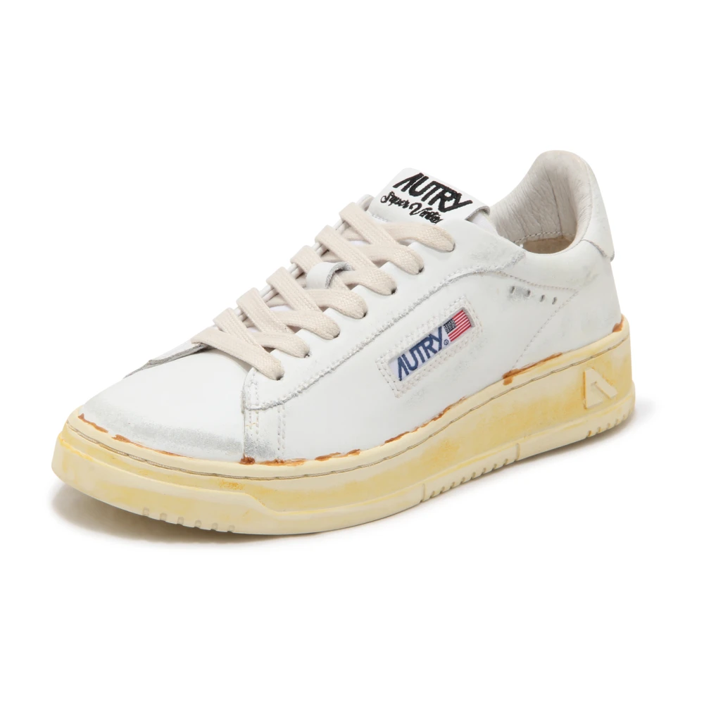 Autry Super Vintage Schoenen Dames Schoenen Wit