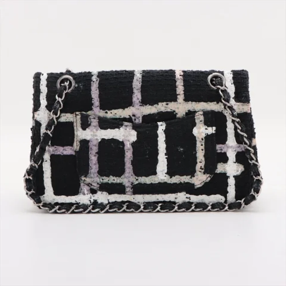 Chanel Vintage Pre-owned Fabric chanel-bags Black Dames