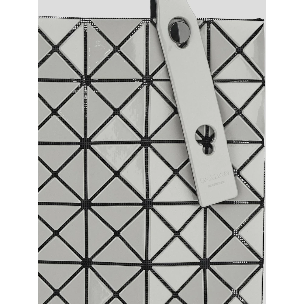 Issey Miyake Prisma Polyester Tas White Dames