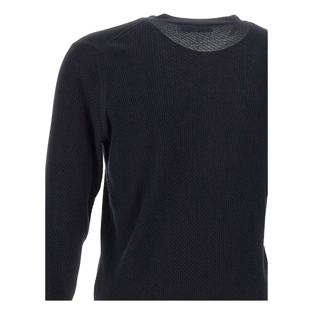 Filippo De Laurentiis Koninklijke Merinowol Vest Blauw Blue Heren