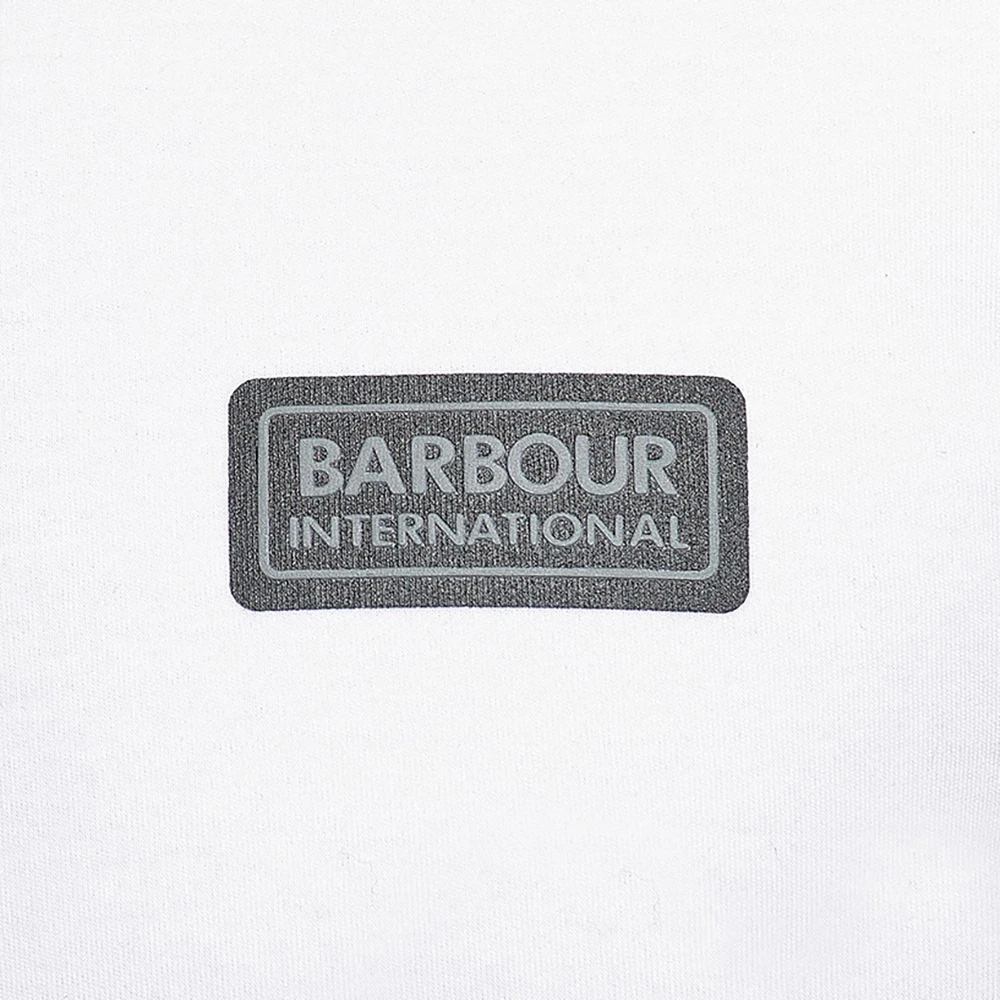 Barbour Witte Break T-Shirt van International White Heren