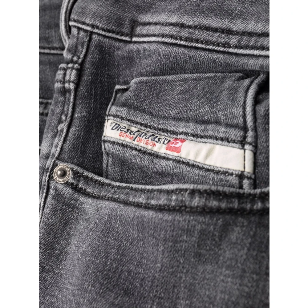 Diesel Slim-Fit Sleenker Jeans Upgrade Collectie Gray Heren
