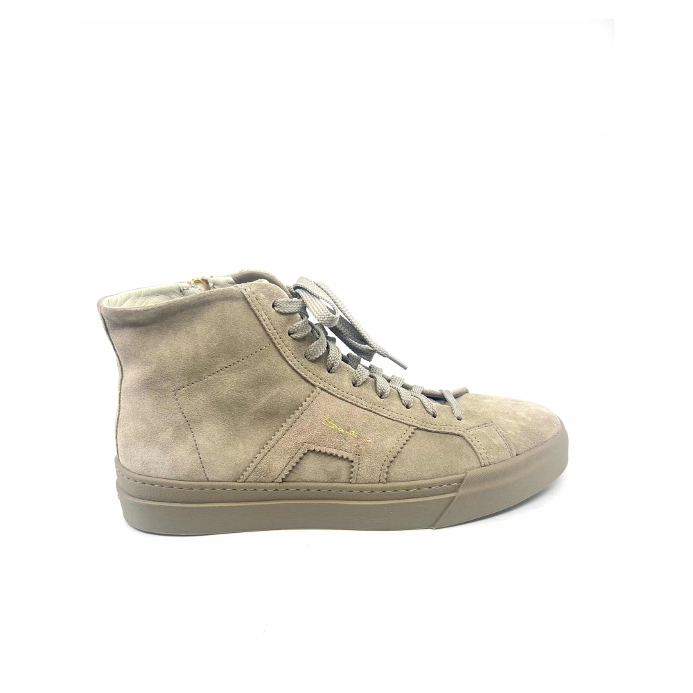 Santoni Sneakers Heren Schoenen Grijs