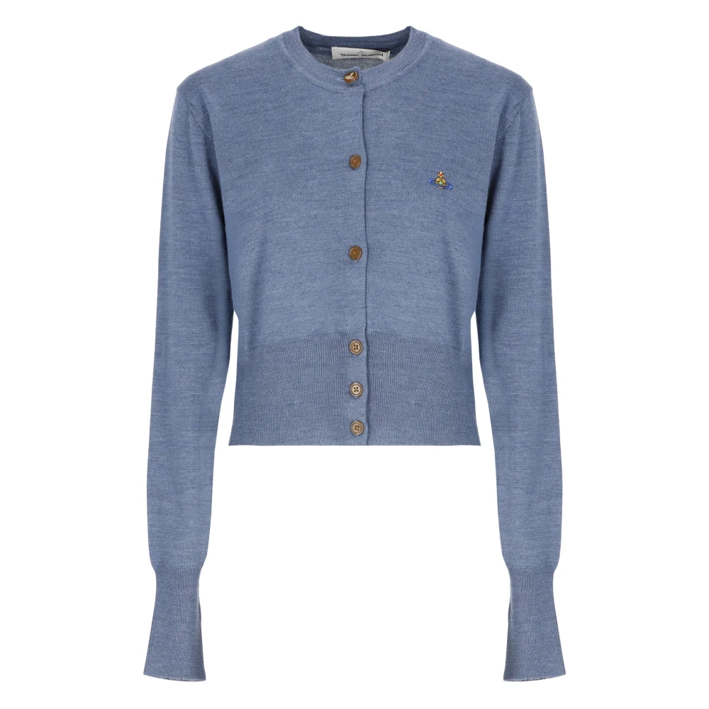 Vivienne Westwood Blue Silk Cardigan - M - Image 2
