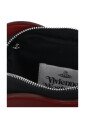 red-synthetic-leather-shoulder-bag