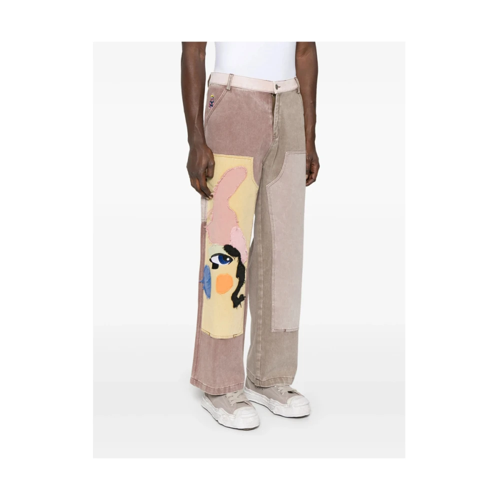 KidSuper Studios Auburn Brown Kinderbroek Brown Heren