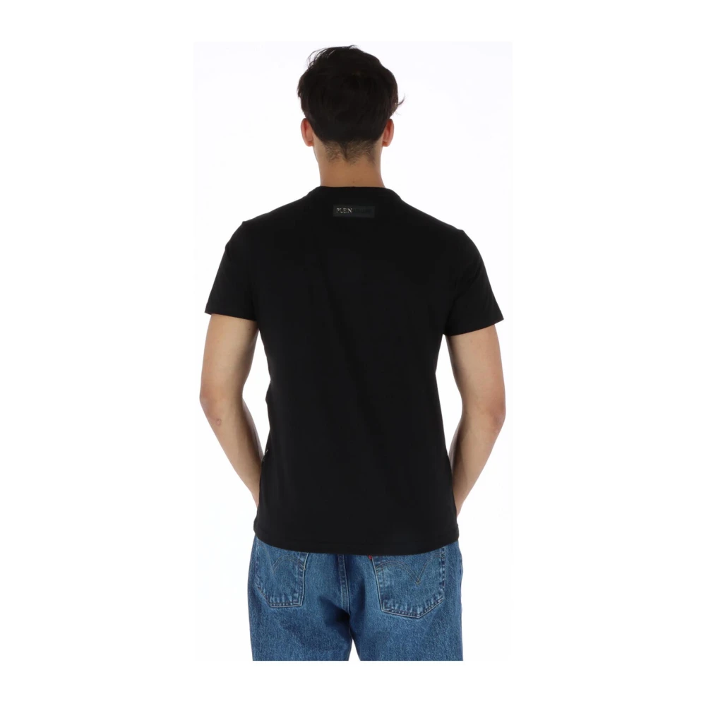 Plein Sport Zwart Print T-Shirt Black Heren