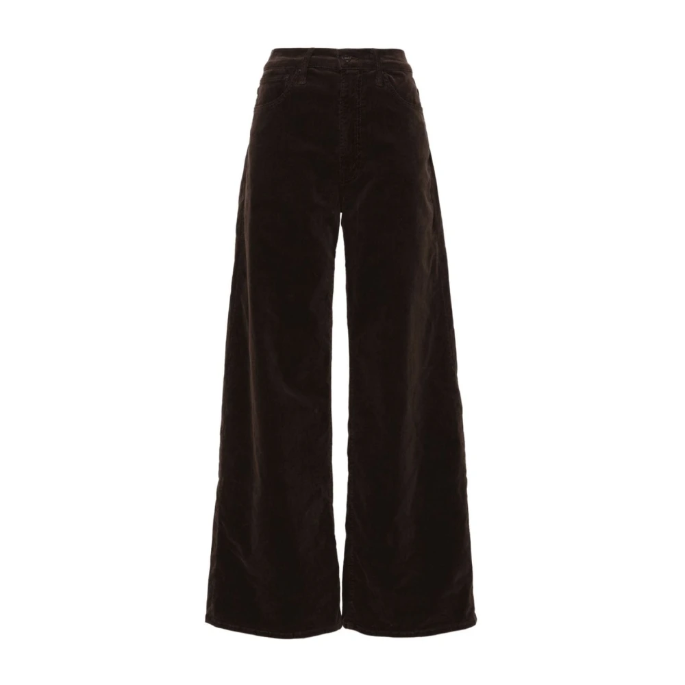 Mother Zwarte Wijde Broek voor Moderne Vrouw Black Dames