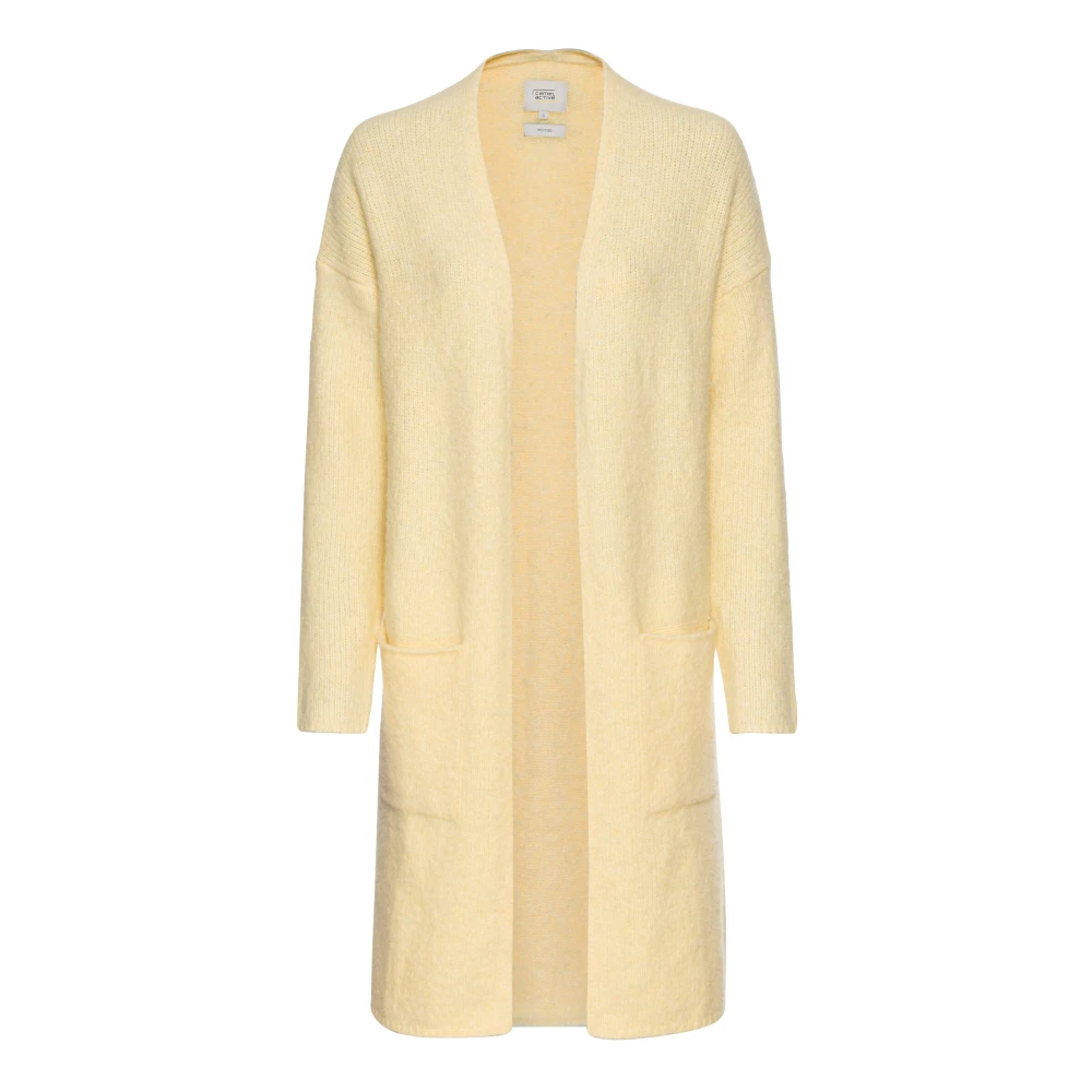 Camel active Lang Vest met Zakken Beige Dames