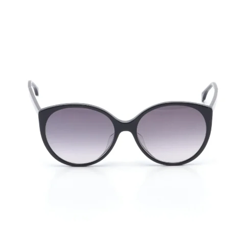 Fendi Vintage Pre-owned Plastic sunglasses Black Dames