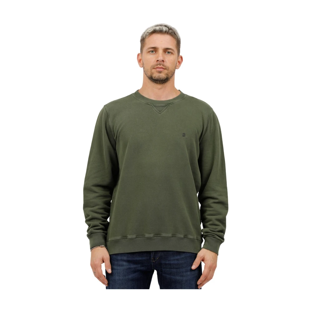 Dondup Logo Crewneck Sweatshirt Green Heren