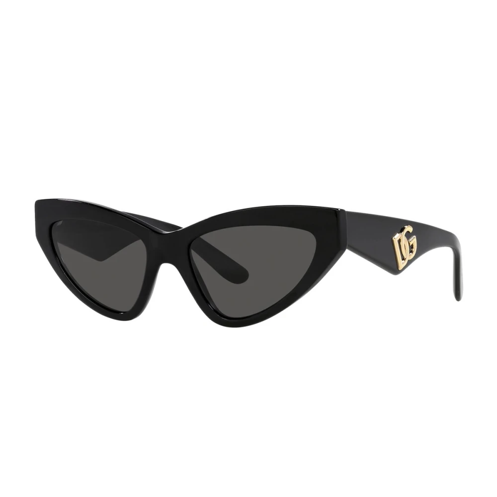 Dolce & Gabbana Women's Black Dg Crossedlarge Sunglasses