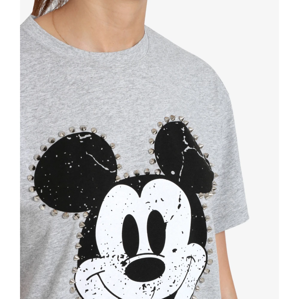 Aniye By Mickey Crew-neck T-shirt Grijs Gray Dames