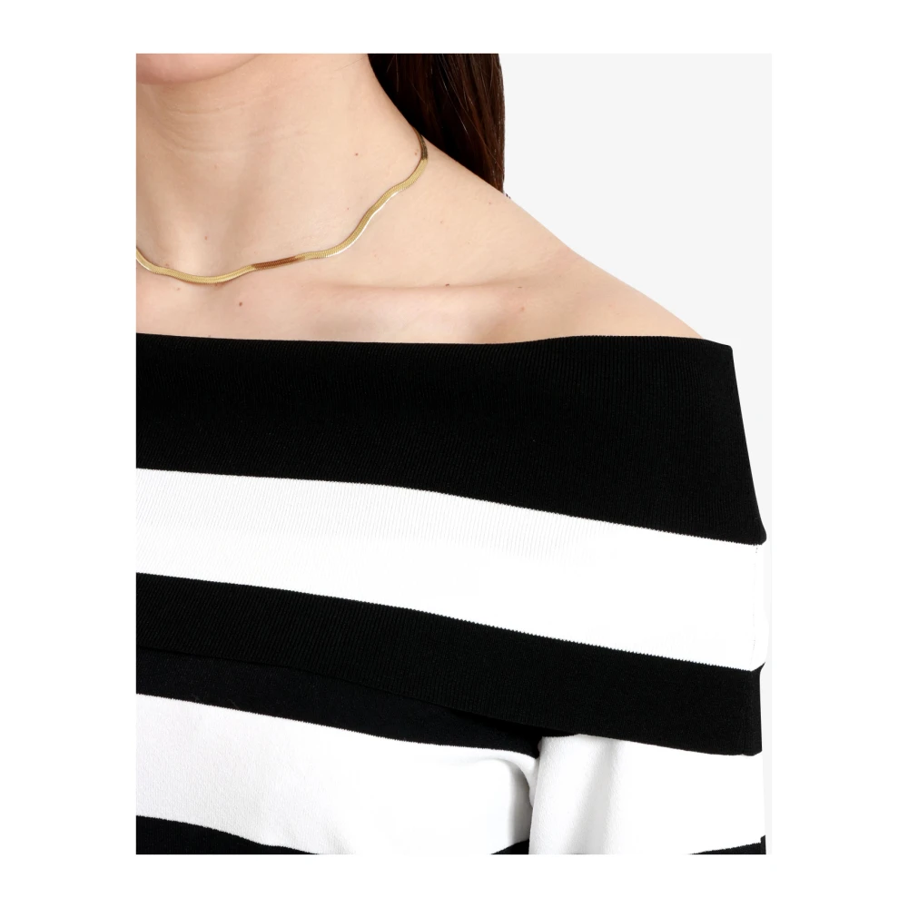 Kaos Gestreepte Katoenen Trui Multicolor Dames