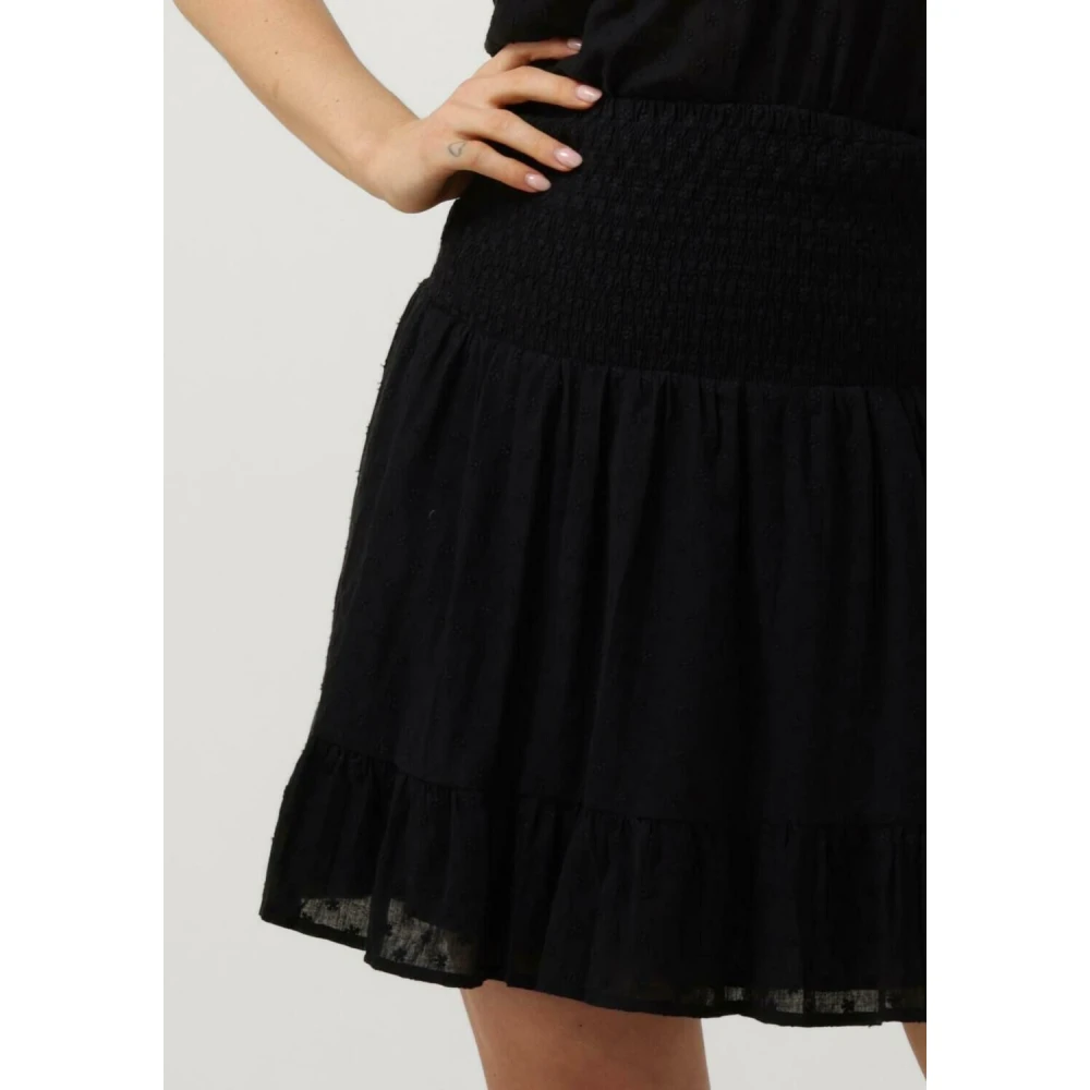 Co'Couture Nimba Smock Rok Zwart Black Dames