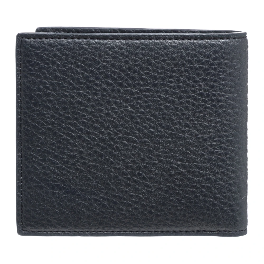 Armani Exchange Eenvoudige Logo Portemonnee Blue Heren