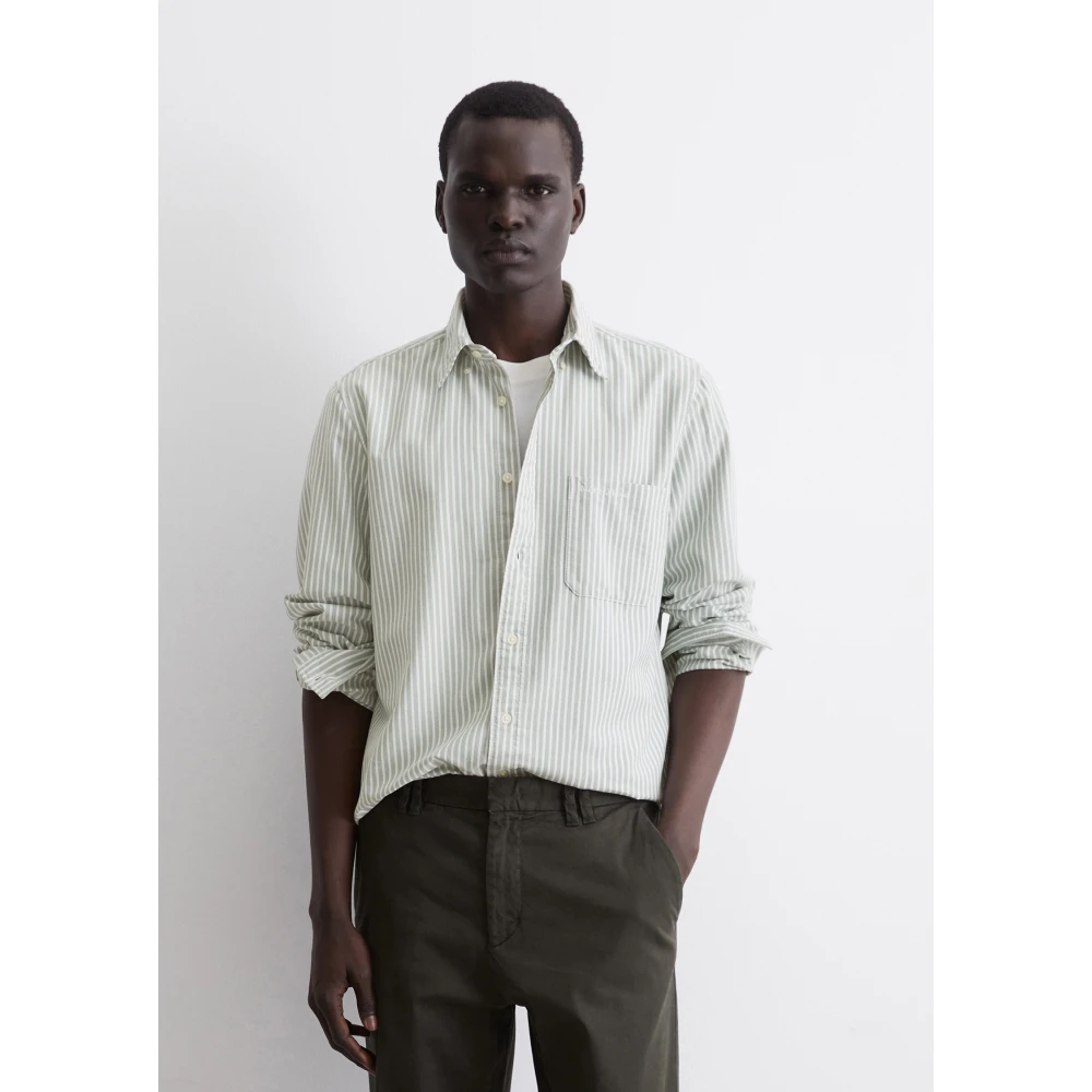 Marc O'Polo Gewoon overhemd Green Heren
