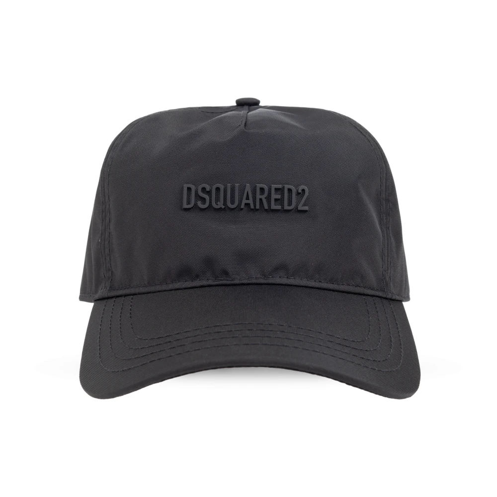 Dsquared2 Uomo Nero Cappellino Da Baseball