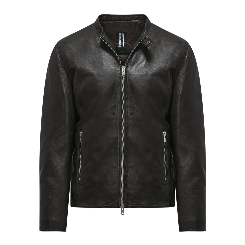 Jackets > Leather Jackets - - BomBoogie - Modalova