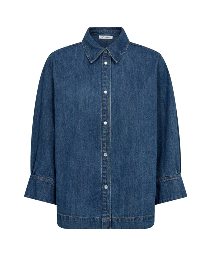 donker-denim-overhemd-met-3-4-mouwen