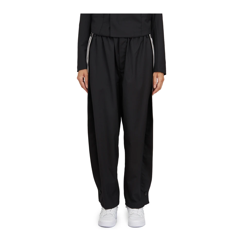 Y-3 Wolmix Track Broek Black Heren