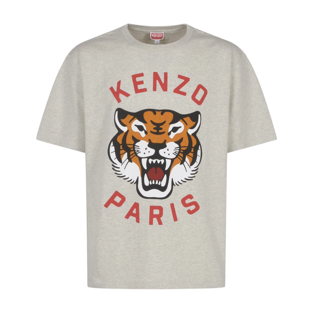 Kenzo Stijlvolle Tiger T-shirt Gray