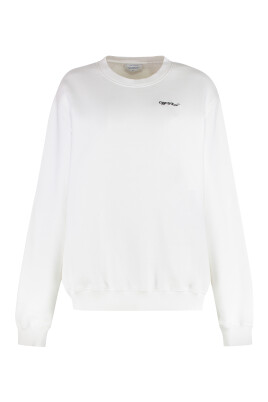 ribbet-bomuld-crew-neck-sweatshirt