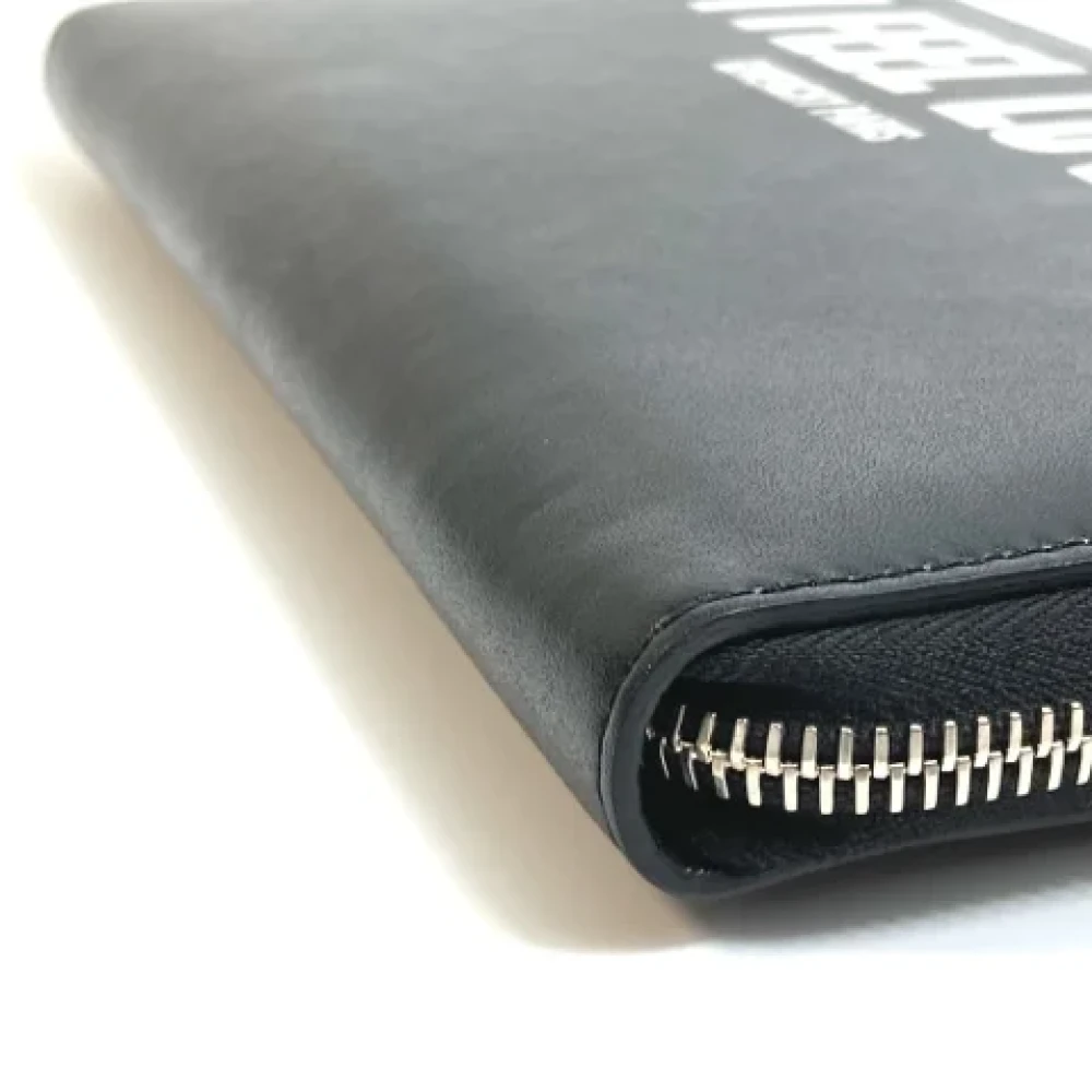 Givenchy Pre-owned Leather wallets Black Heren