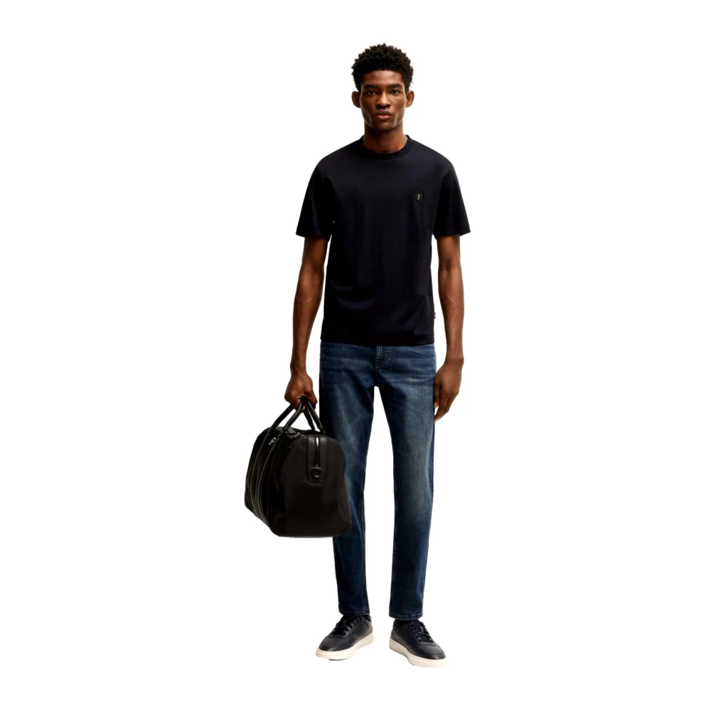 Hugo Boss Heren C-Taut 01 Zwarte T-shirt Black Heren