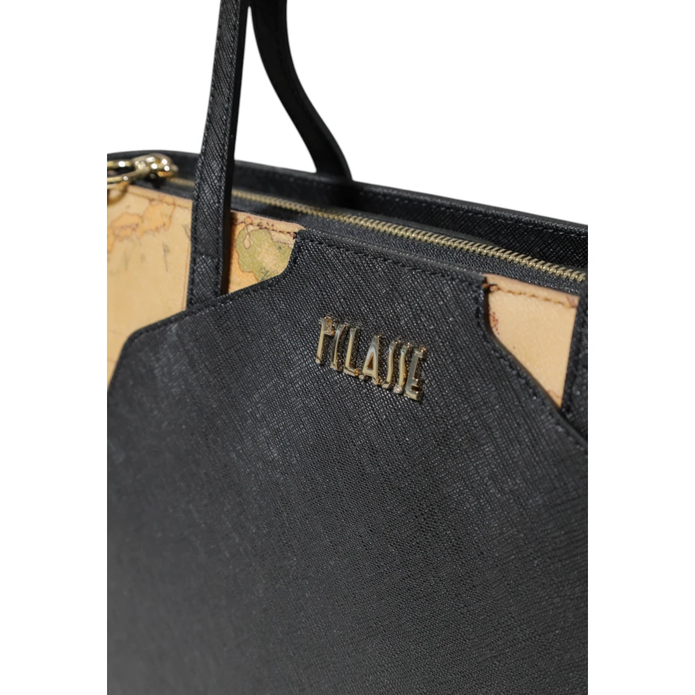 Alviero Martini 1a Classe Stijlvolle Middelgrote Dames Tas Collectie Black Dames