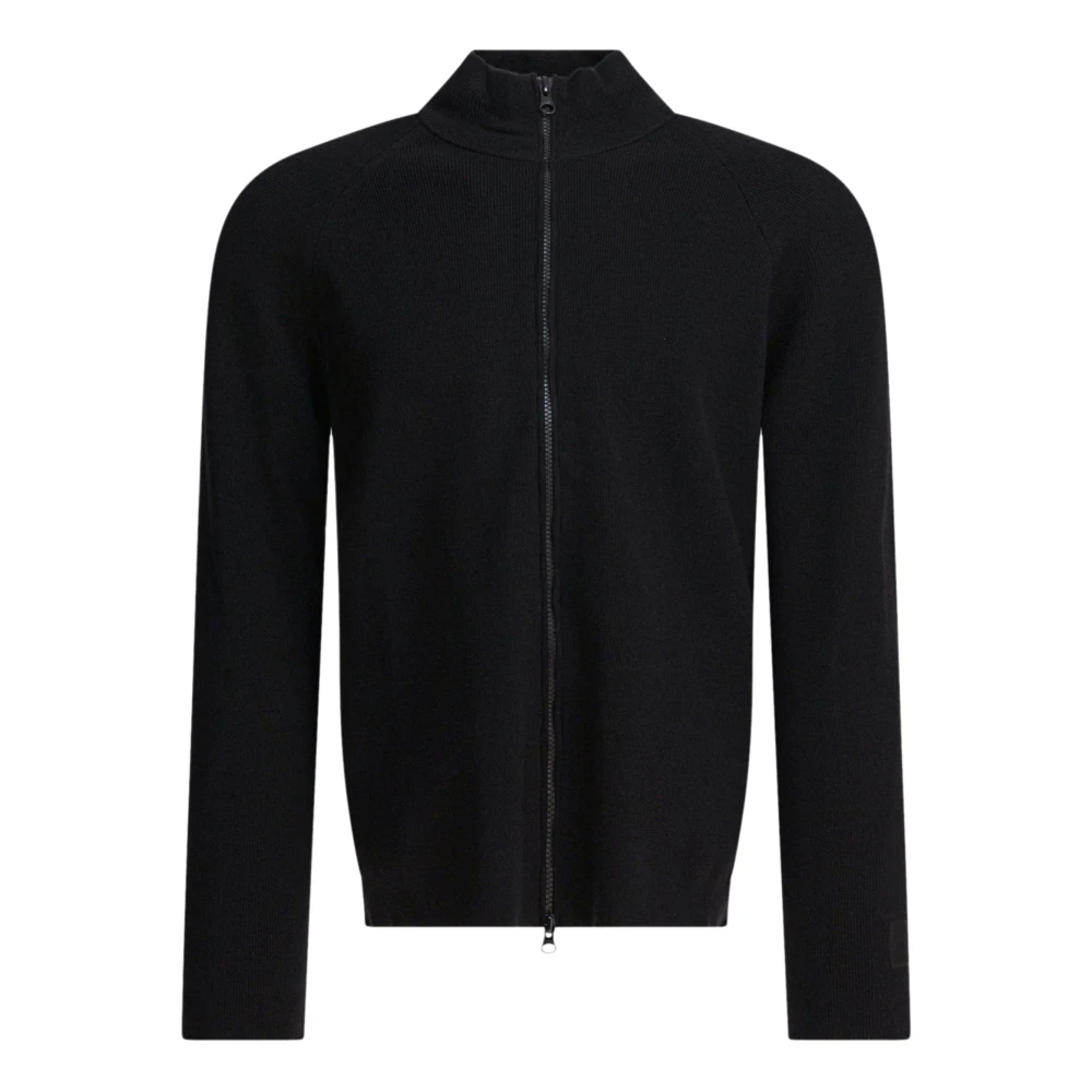C.p. Company Black Cardigans, Male, S, Jumpers