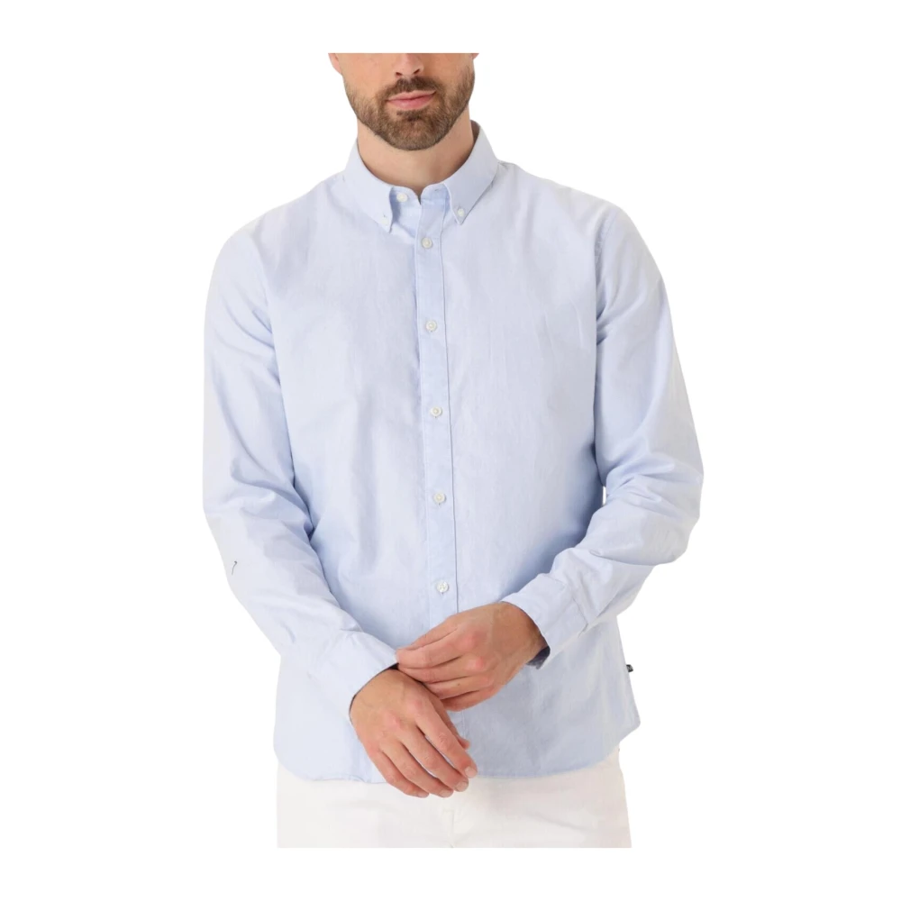 Matinique Navy Blauw Matroos Shirt Blue Heren