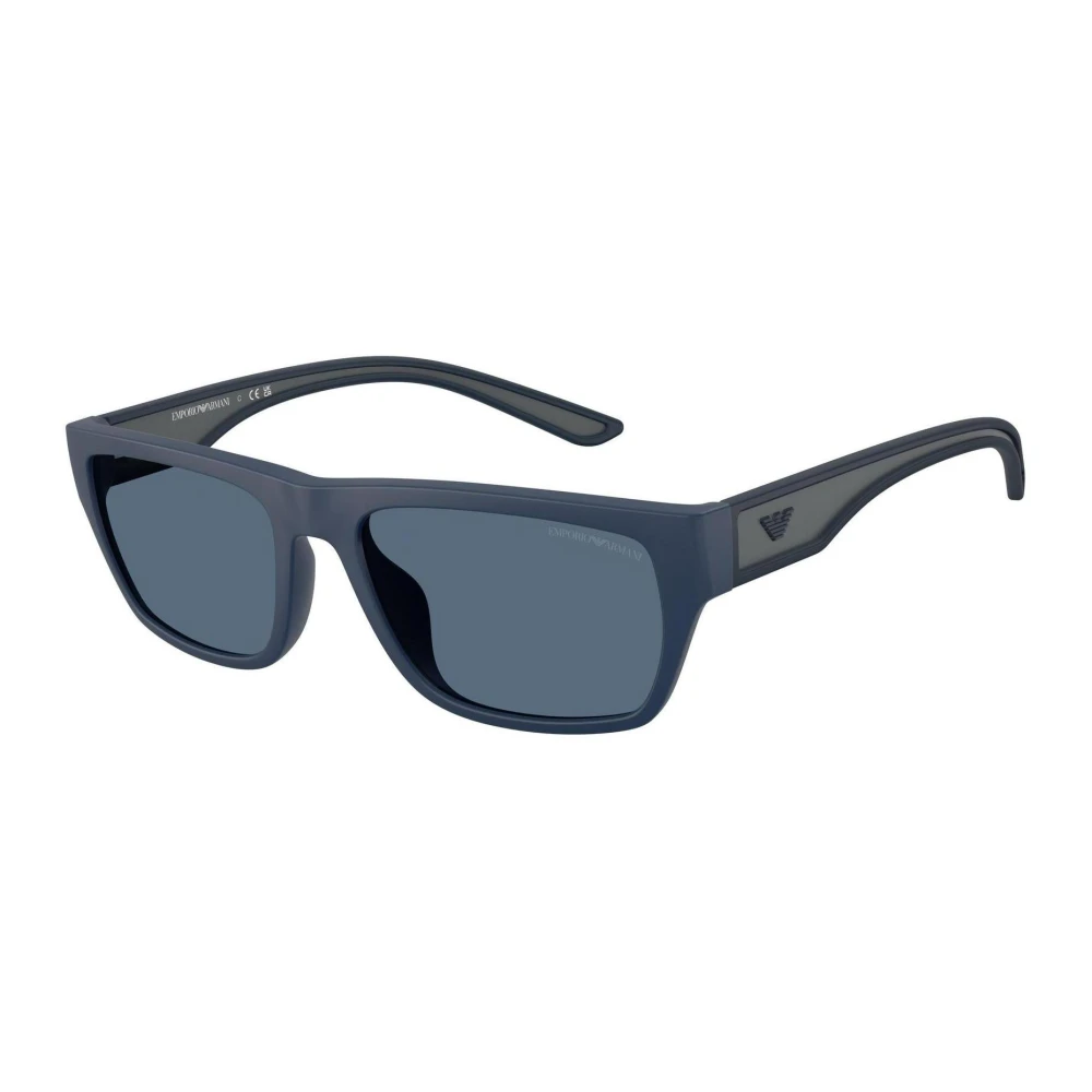 Emporio Armani Men's Blue Sunglasses, 57 Mm, Pillow Sunglasses
