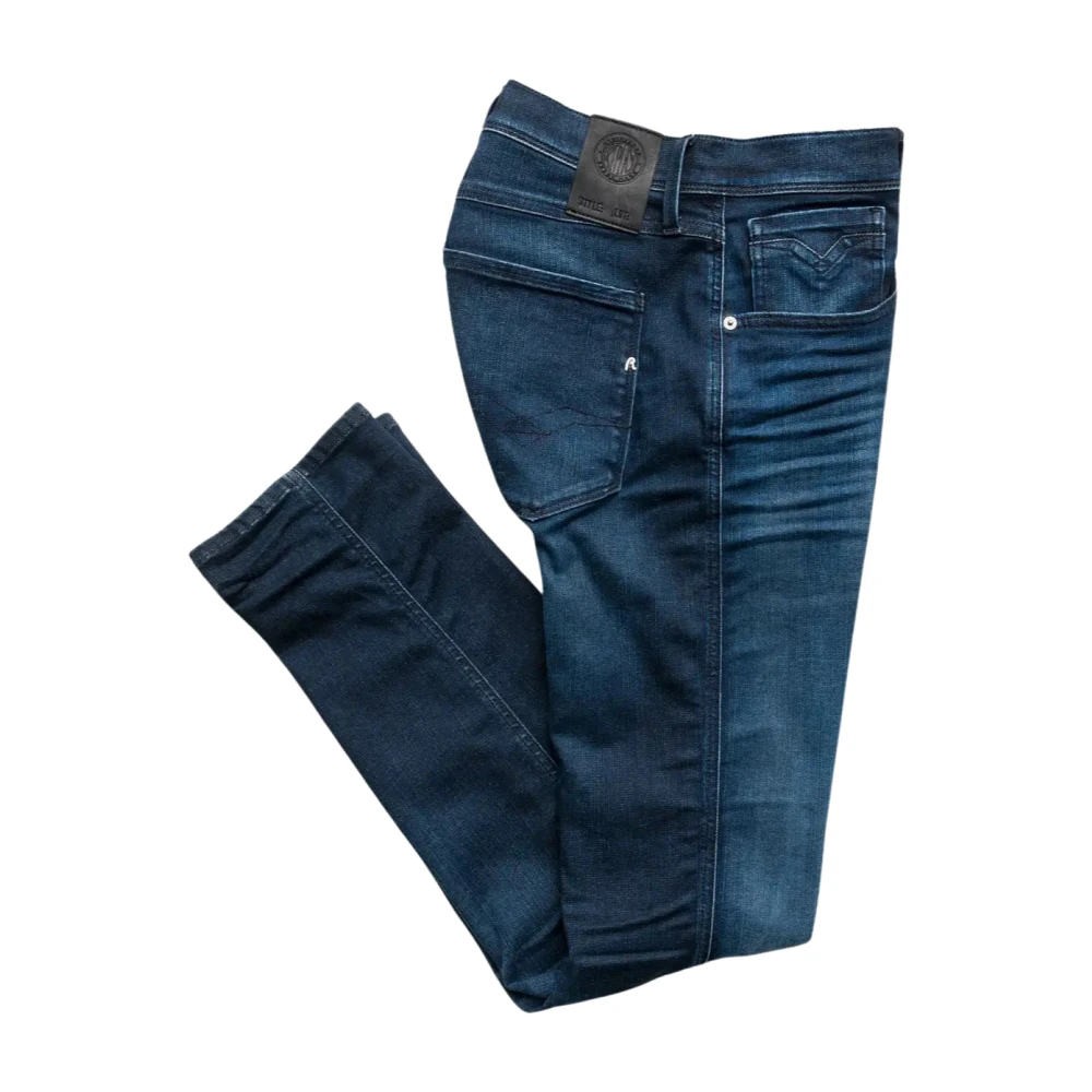 Replay Donkerblauwe Denim Jeans Blue Heren