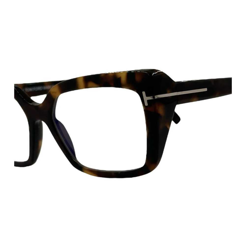 Tom Ford Vierkante Vlinder Zonnebril Bruin Carey Brown Dames