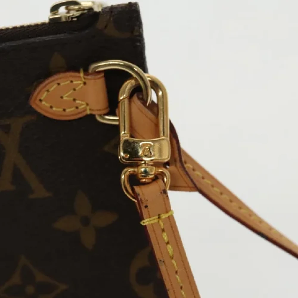 Louis Vuitton Vintage Pre-owned Canvas pouches Brown Dames