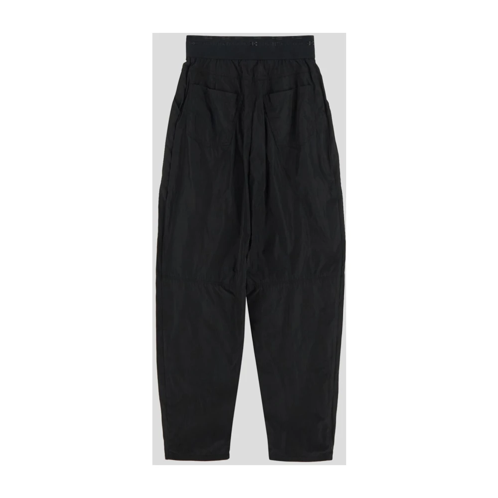 Elisabetta Franchi Elegante High Waist Polyester Broek Black Dames