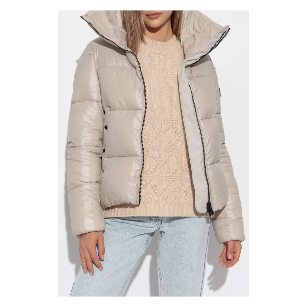 Save The Duck Regenachtig Beige Isla Lichtgewicht Jas Beige Dames