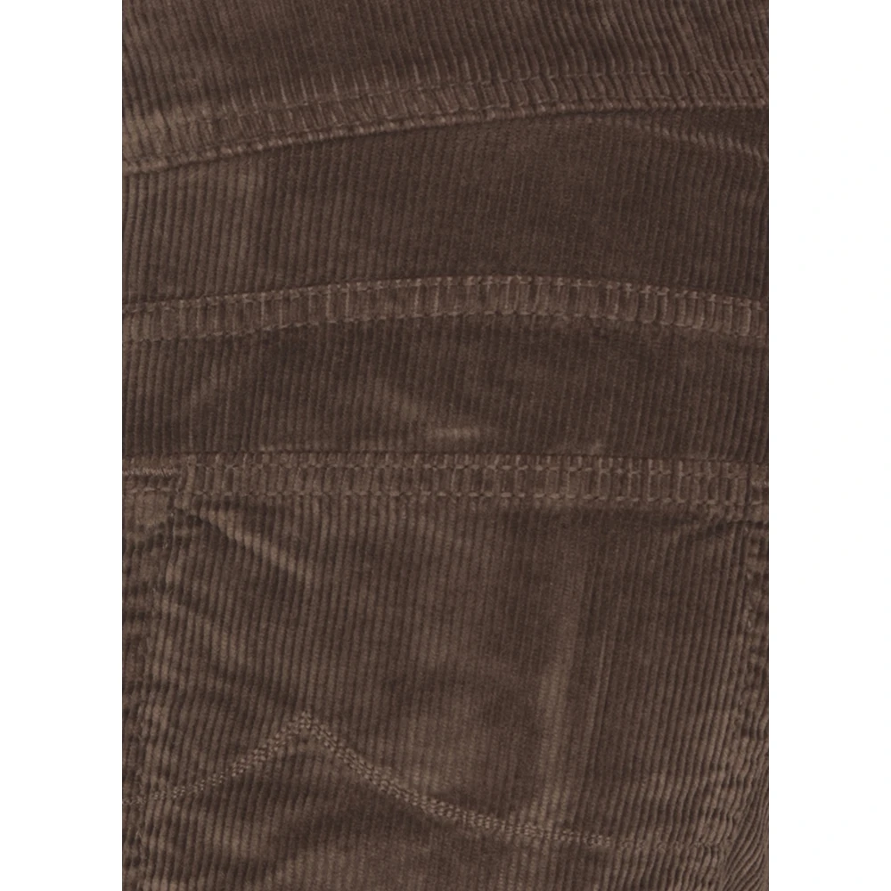 Jacob Cohën Bruine katoenen jeans met ribfluweel patroon Brown Heren