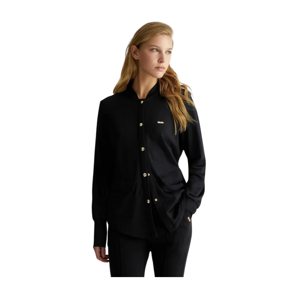 Liu Jo Stijlvolle Bomberjack Black Dames