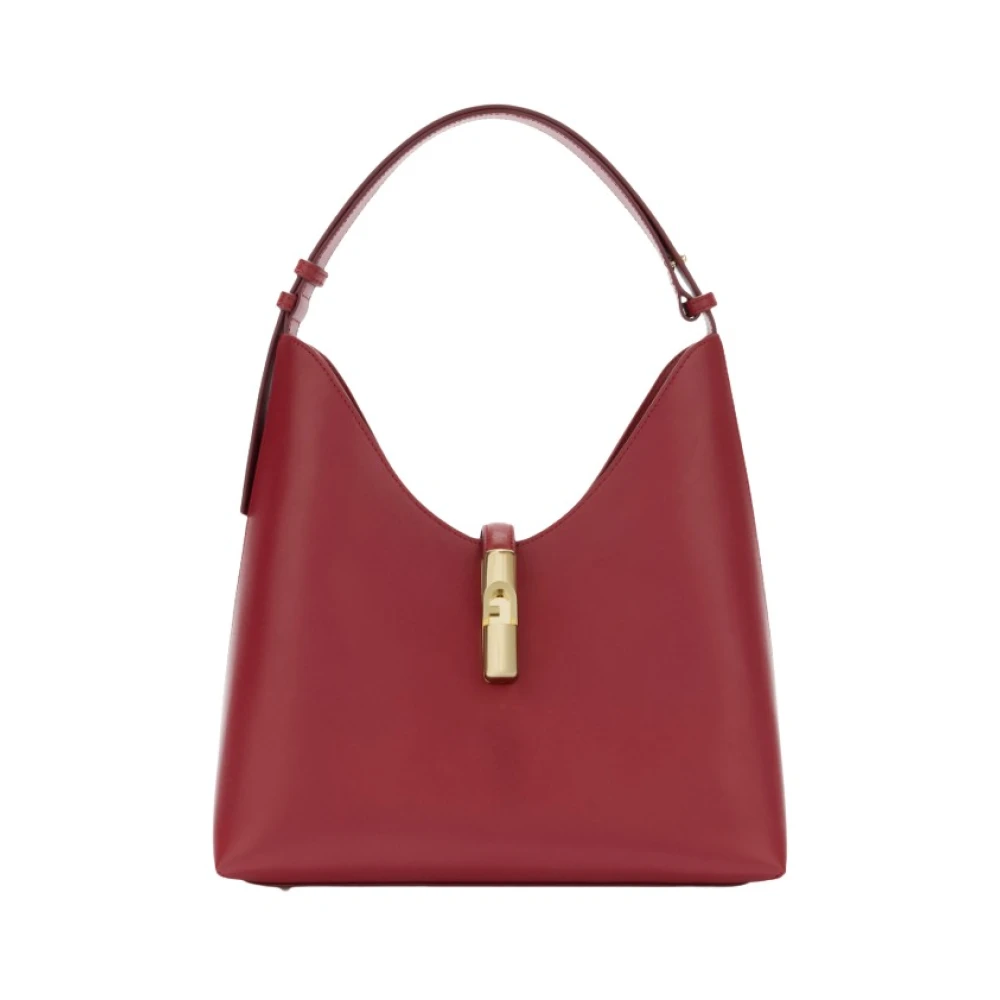Furla Women's Red Goccia M Hobo