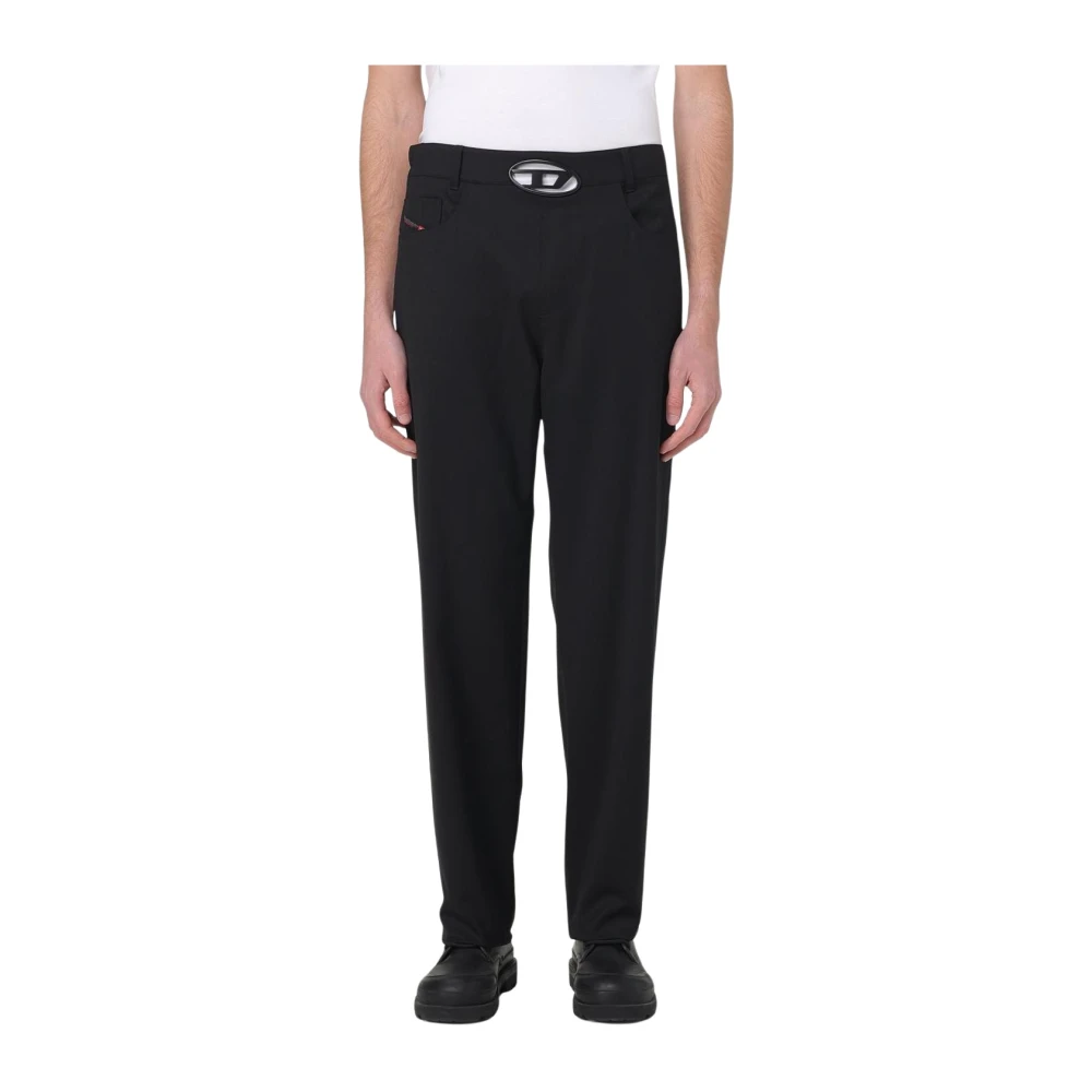 Trousers > Straight Trousers - - Diesel - Modalova